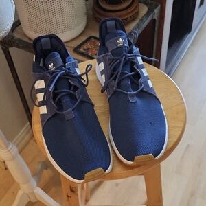 Adidas Blue Fabric 12.5 Sneakers